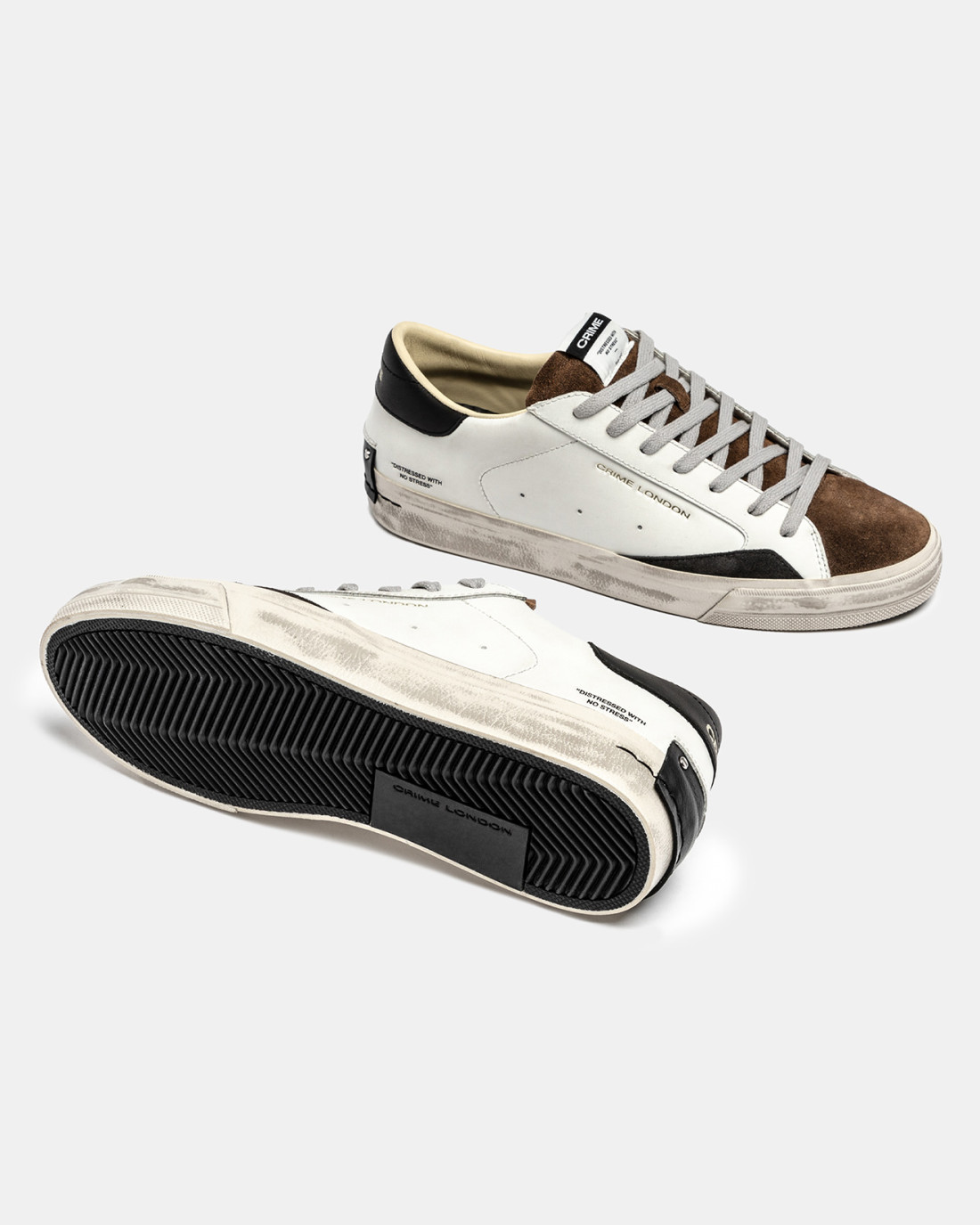 CRIME LONDON: DISTRESSED 2.0 DOWNTOWN BROWN