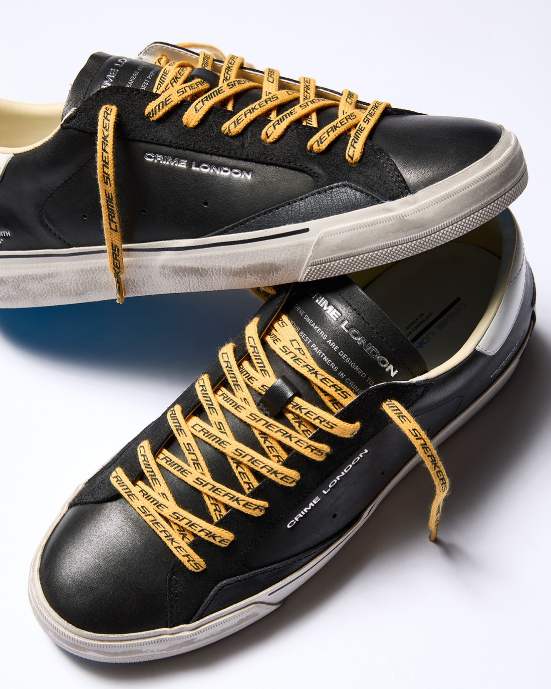 CRIME LONDON: DISTRESSED 2.0 DUSKY BLACK