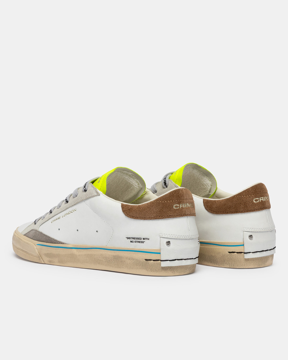 CRIME LONDON: DISTRESSED 2.0 FLASH LIME