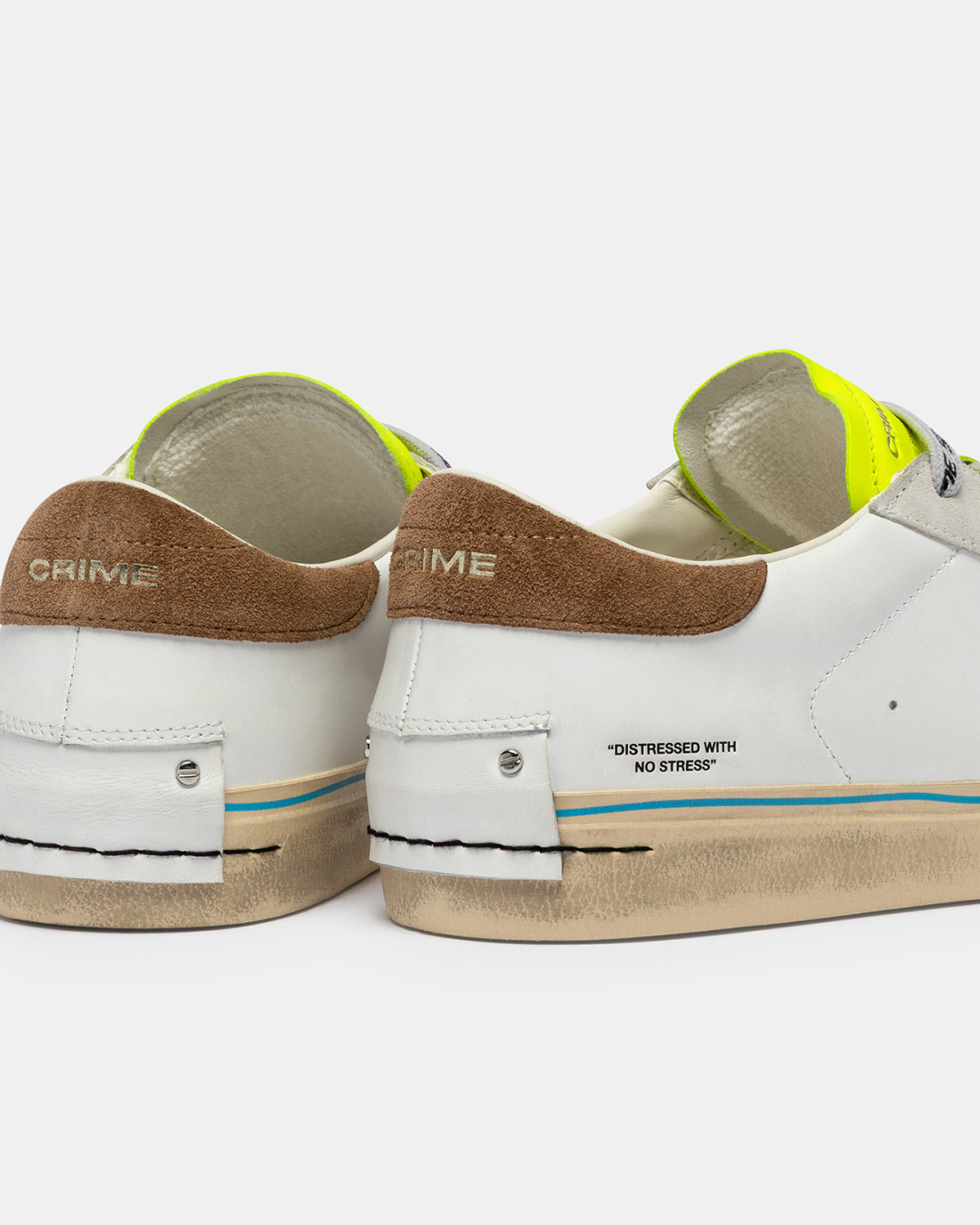 CRIME LONDON: DISTRESSED 2.0 FLASH LIME