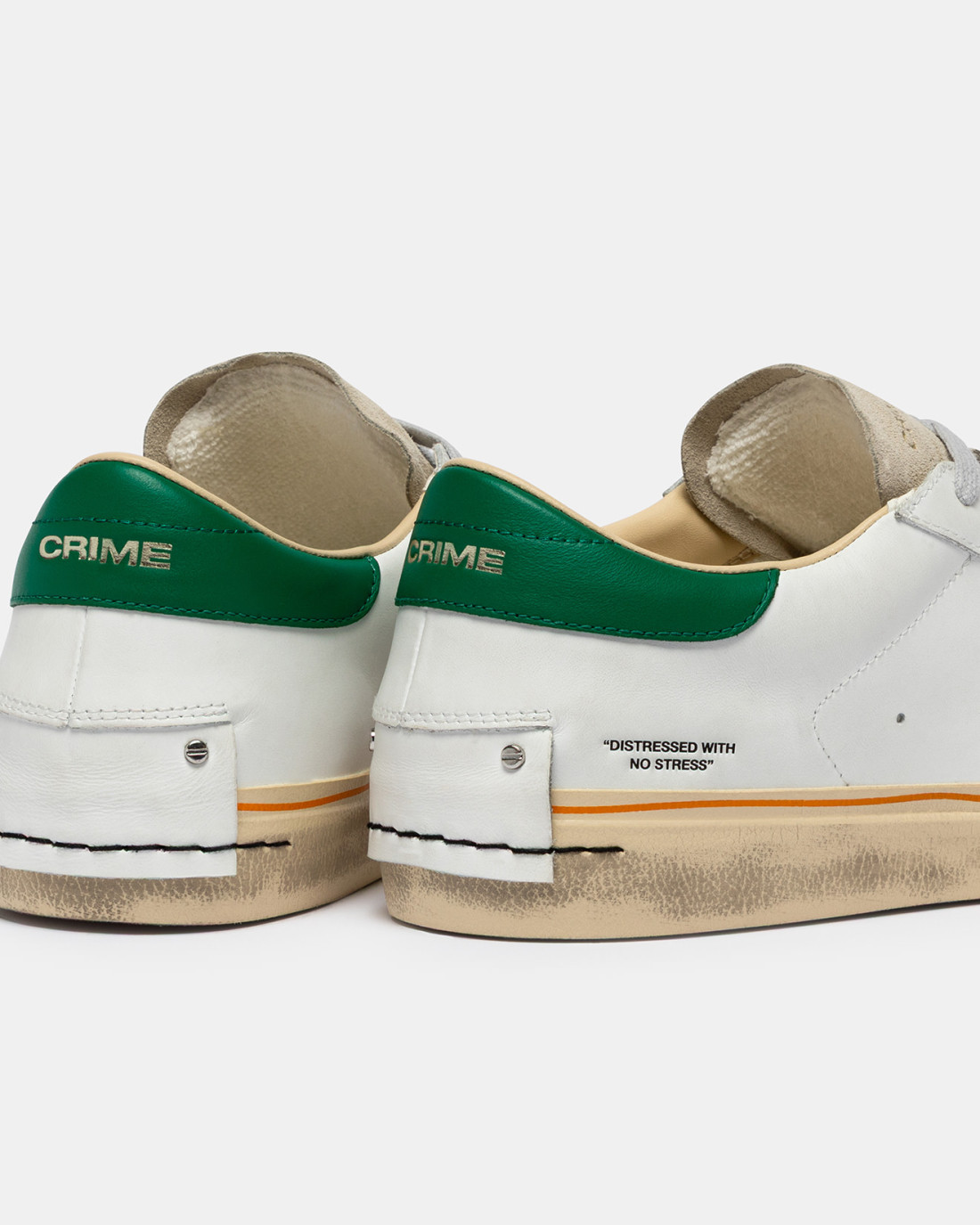 CRIME LONDON: DISTRESSED 2.0 FOREST GREEN