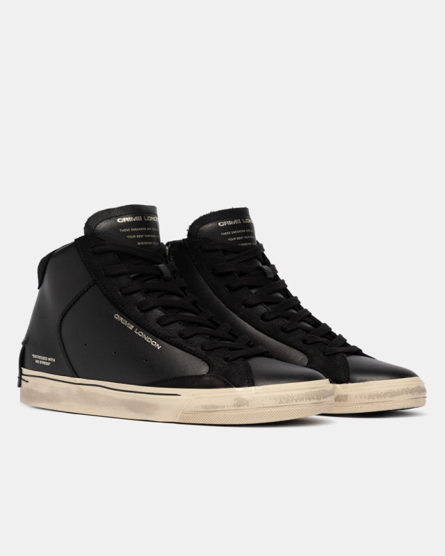 DISTRESSED 2.0 HIGH JET BLACK
