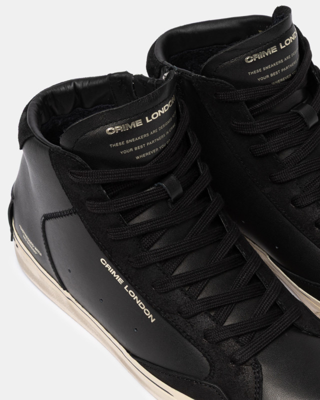 DISTRESSED 2.0 HIGH JET BLACK