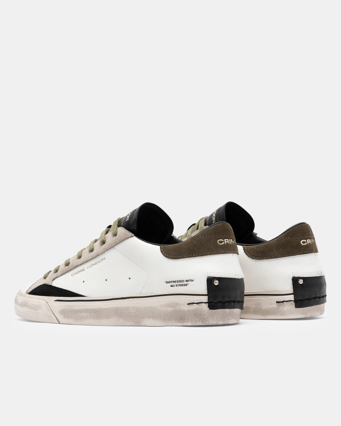 CRIME LONDON: DISTRESSED 2.0 LIGHT GREEN