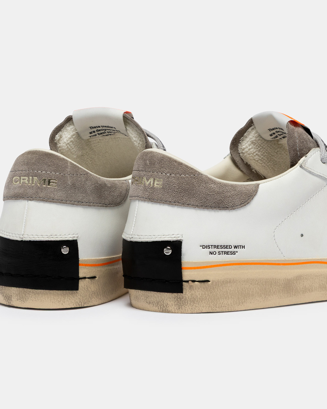 CRIME LONDON: DISTRESSED 2.0 MOSS TAUPE