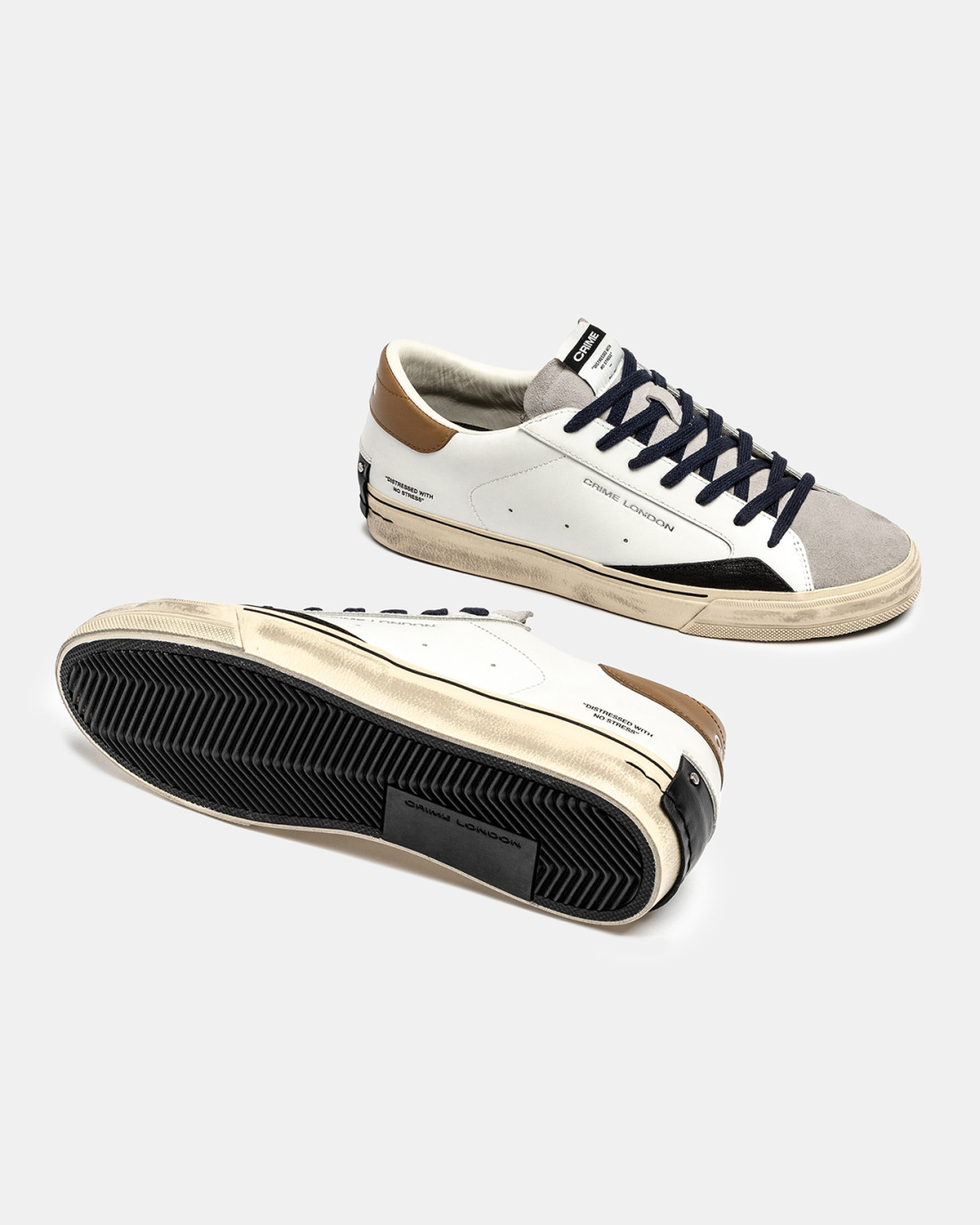 CRIME LONDON: DISTRESSED 2.0 OAK SMOKE