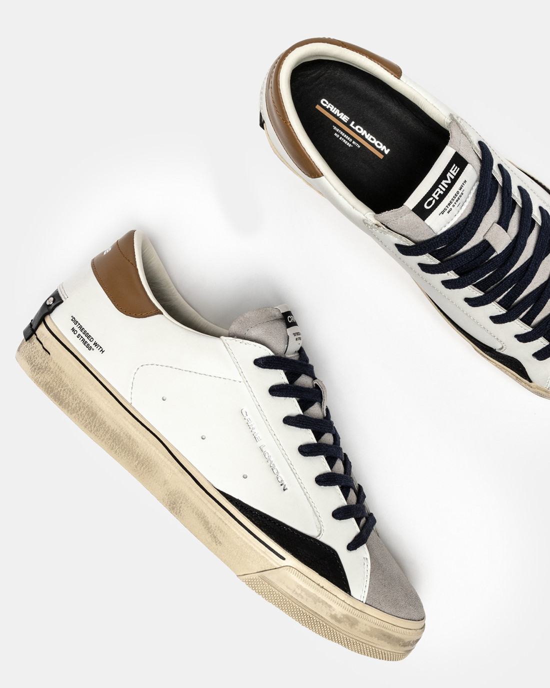 CRIME LONDON: DISTRESSED 2.0 OAK SMOKE