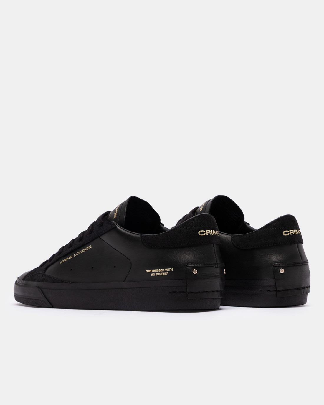 CRIME LONDON: DISTRESSED 2.0 OBSIDIAN BLACK