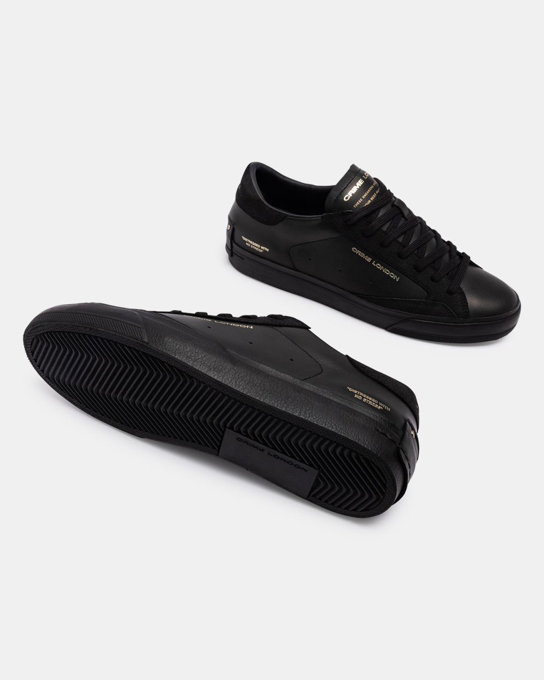 CRIME LONDON: DISTRESSED 2.0 OBSIDIAN BLACK