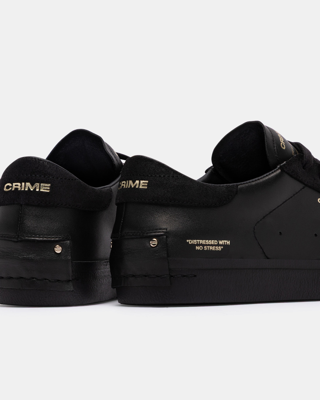 CRIME LONDON: DISTRESSED 2.0 OBSIDIAN BLACK