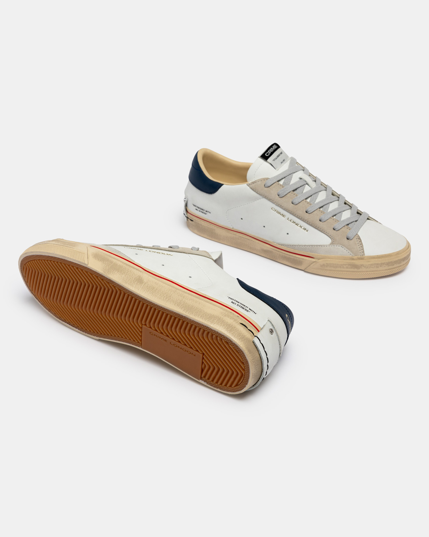 Distressed 2.0 Oxford Blue | Crime London