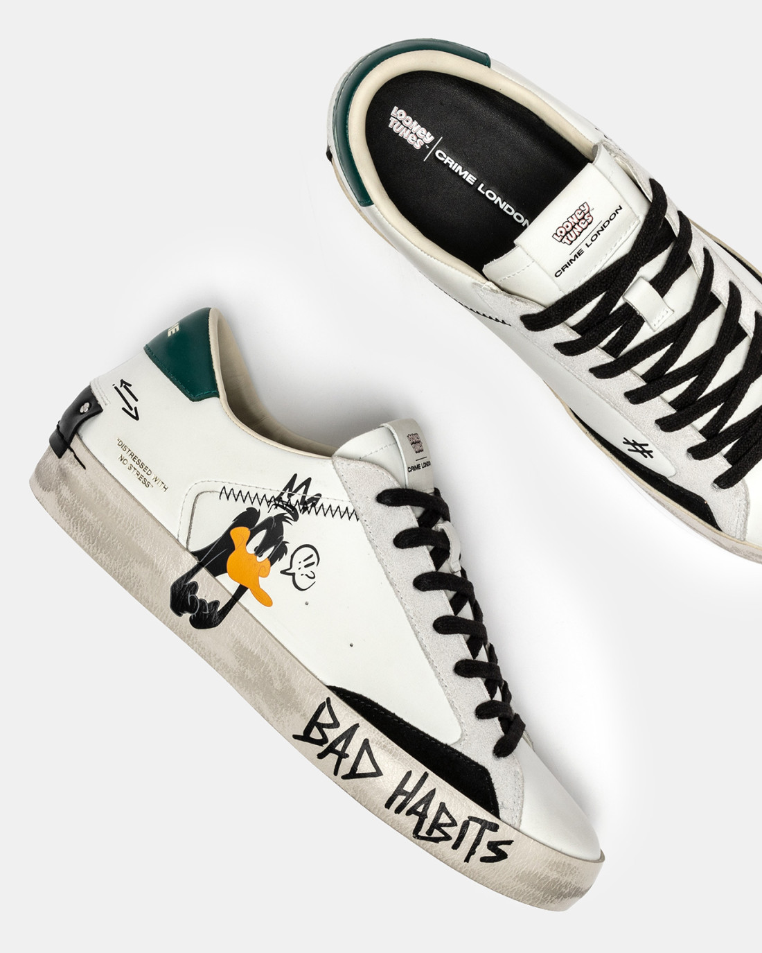 CRIME LONDON: DISTRESSED ANGRY DUFFY