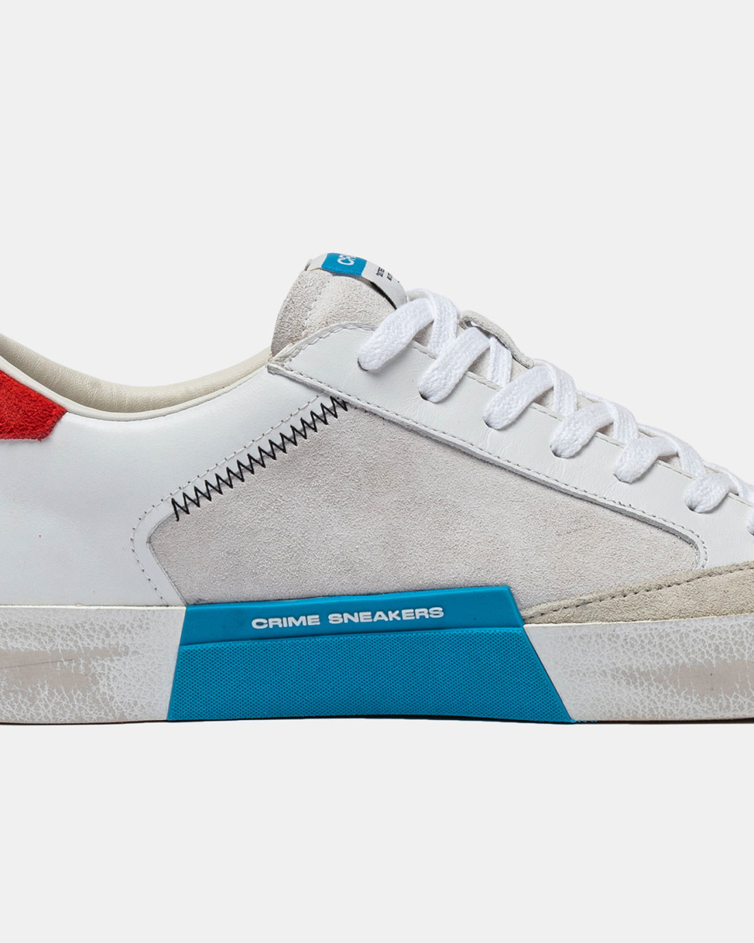 CRIME LONDON: DISTRESSED ARCTIC BLUE RED