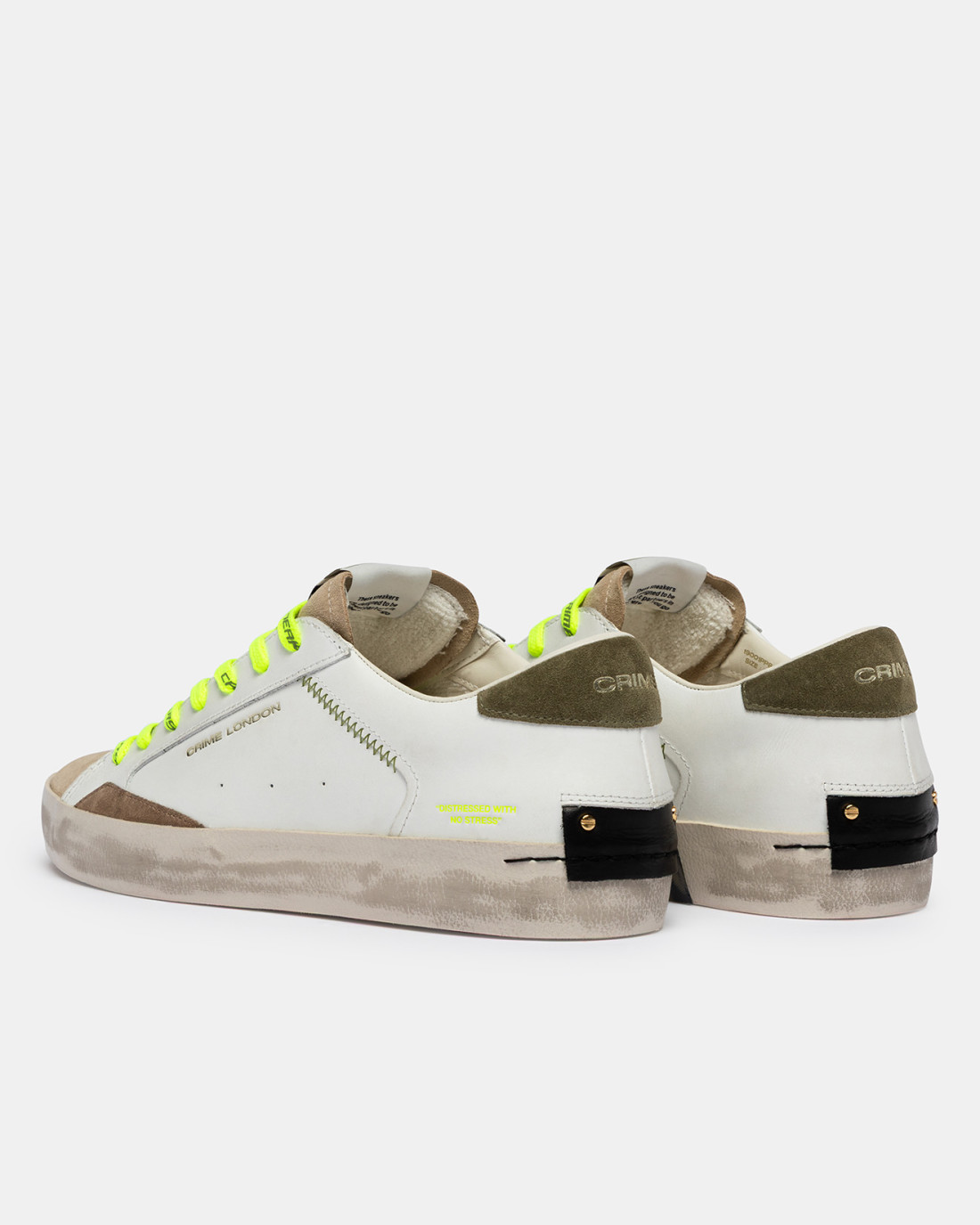 CRIME LONDON: DISTRESSED ARMY GREEN