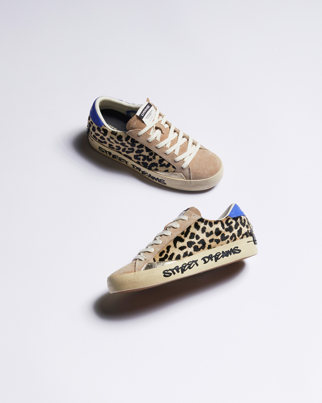 CRIME LONDON: DISTRESSED BLACK CHEETAH