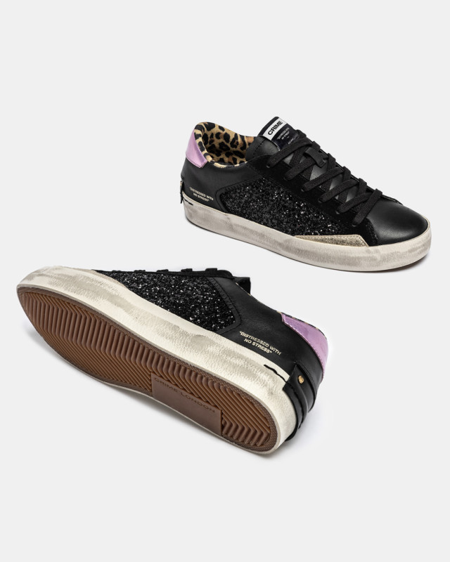 DISTRESSED BLACK SPARK