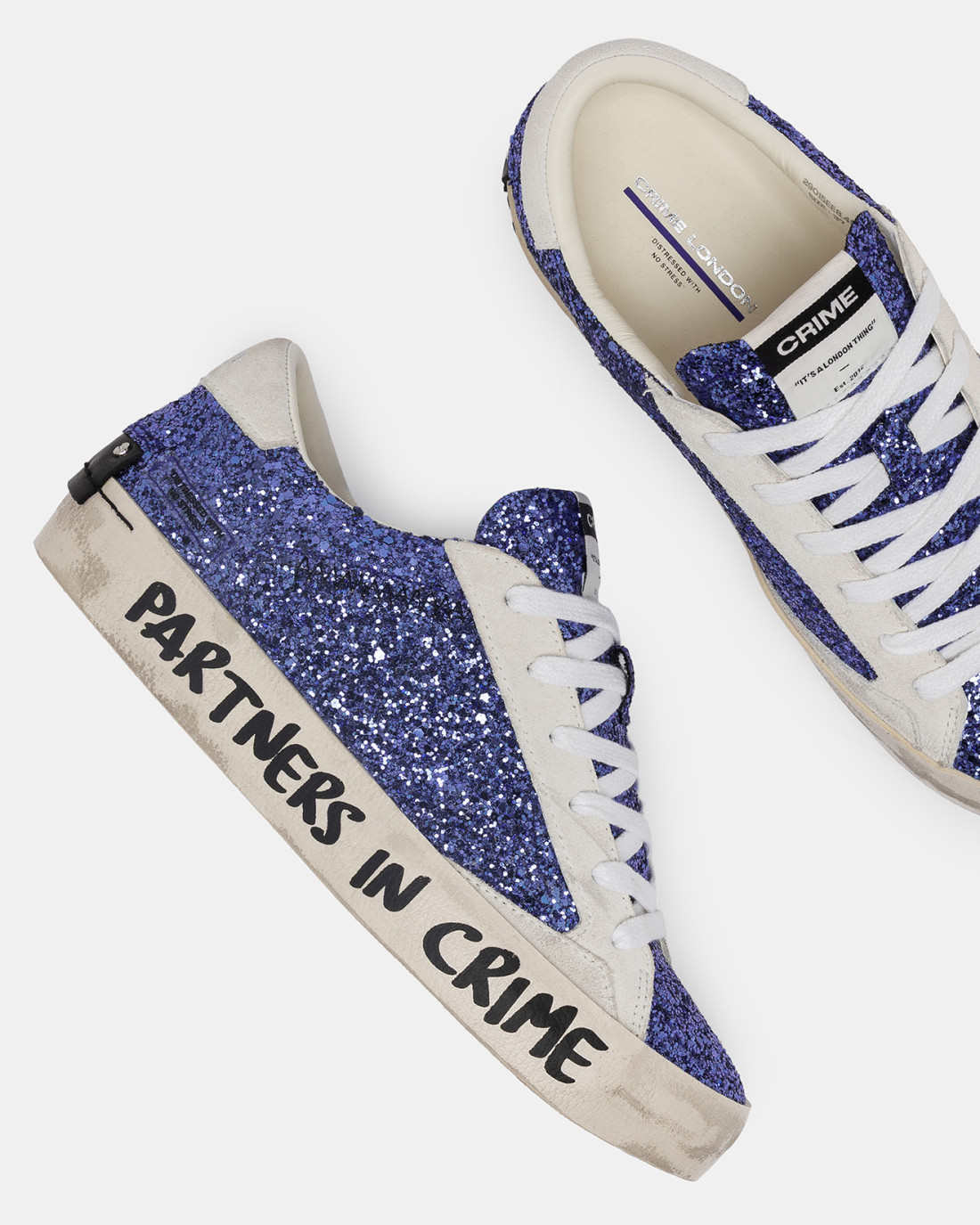 CRIME LONDON: DISTRESSED BLUE ICE