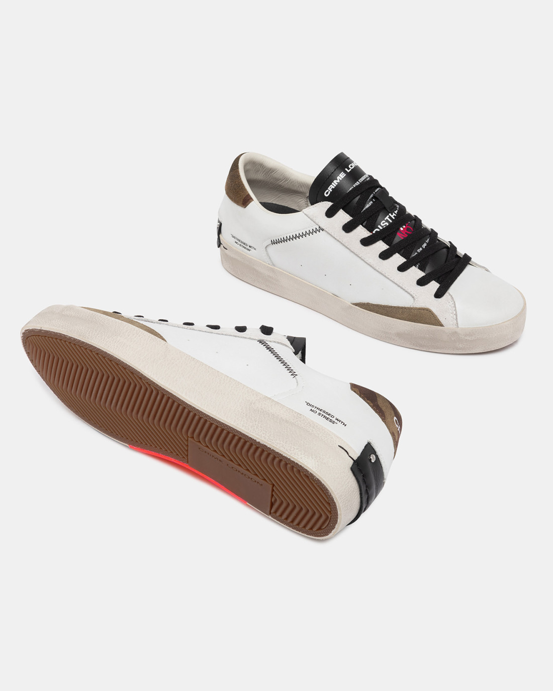 CRIME LONDON: DISTRESSED CAMOTWIST