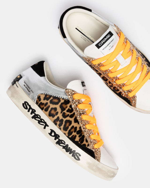 DISTRESSED CHEETAH SILVER
