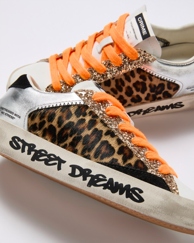 DISTRESSED CHEETAH SILVER