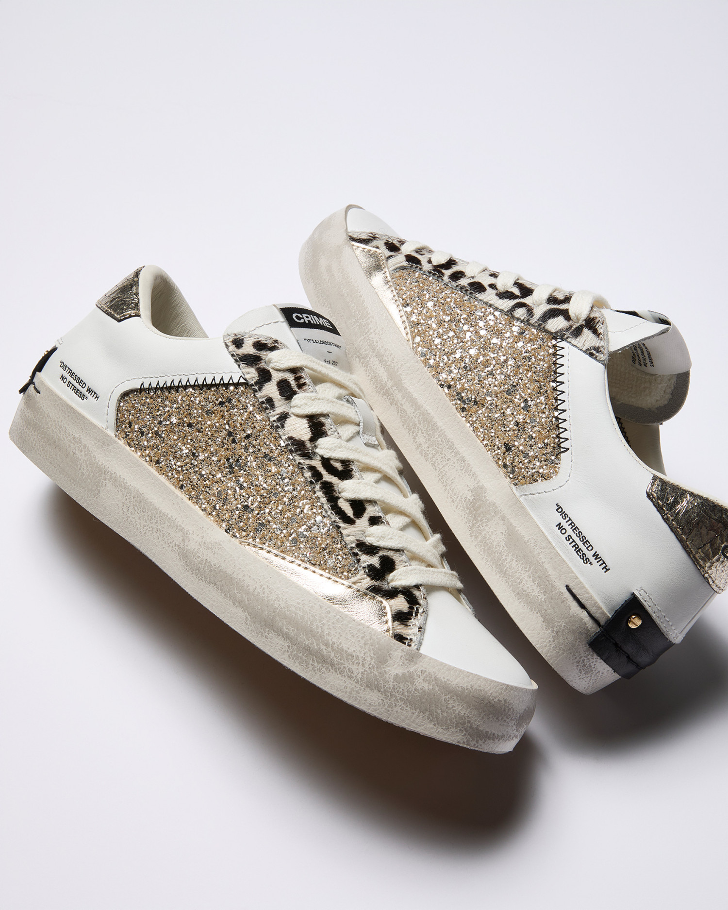 Distressed Chrome Fang | Crime London