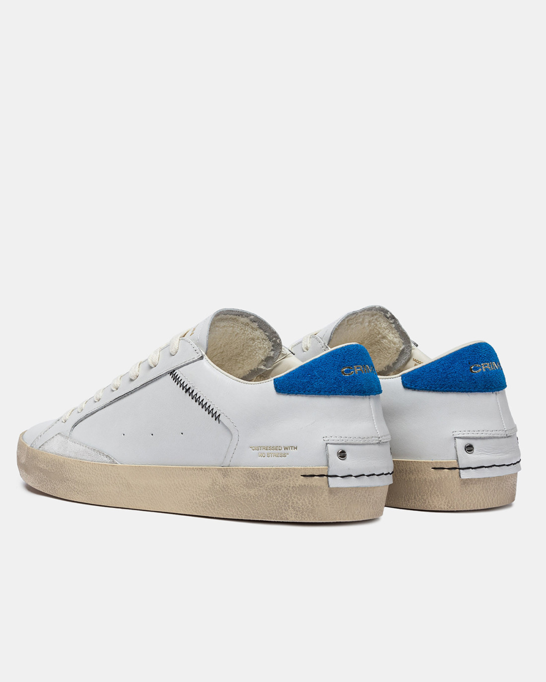 CRIME LONDON: DISTRESSED COBALT BLUE