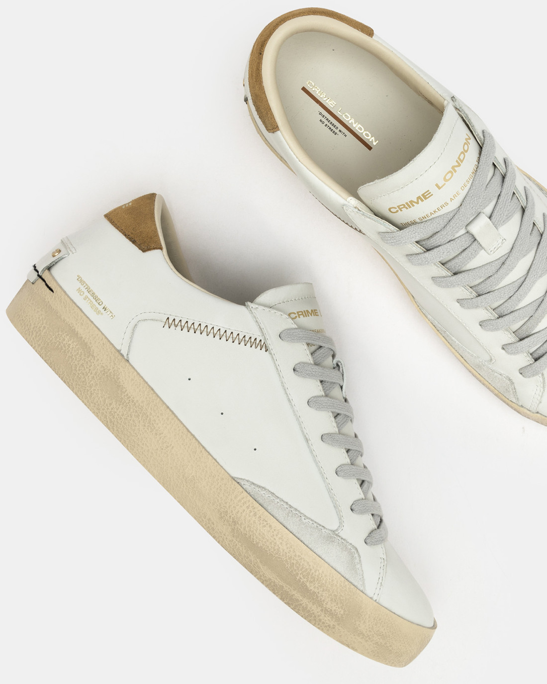 CRIME LONDON: DISTRESSED DESERT TAN