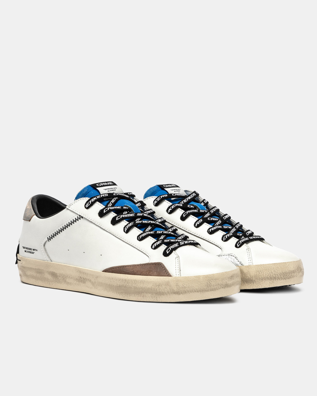 CRIME LONDON: DISTRESSED ELECTRIC BLUE