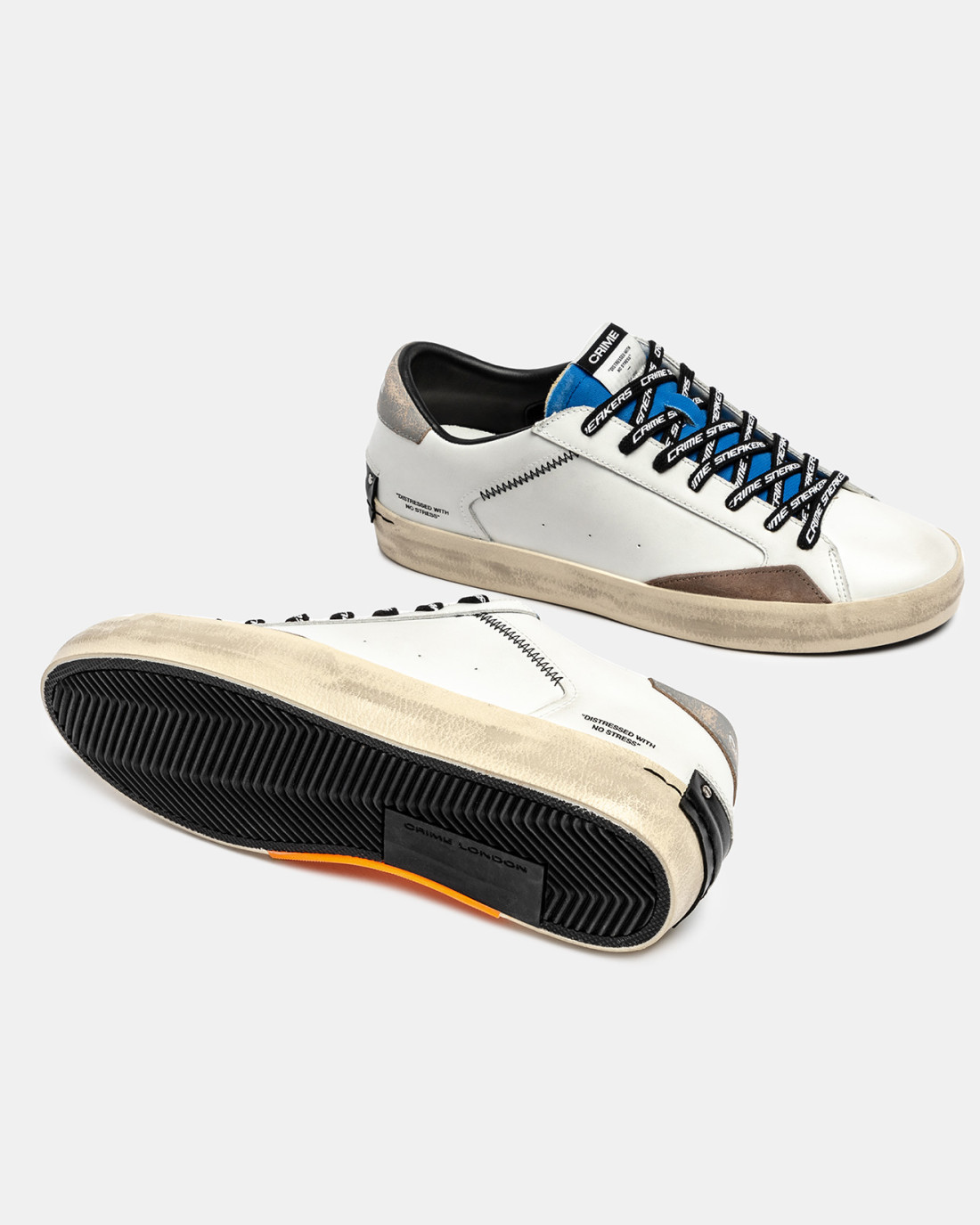 CRIME LONDON: DISTRESSED ELECTRIC BLUE