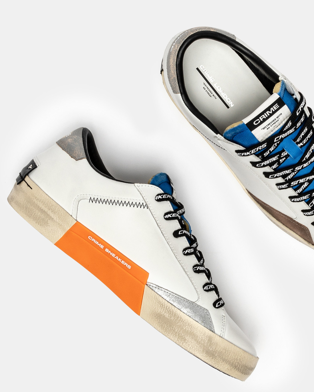 CRIME LONDON: DISTRESSED ELECTRIC BLUE