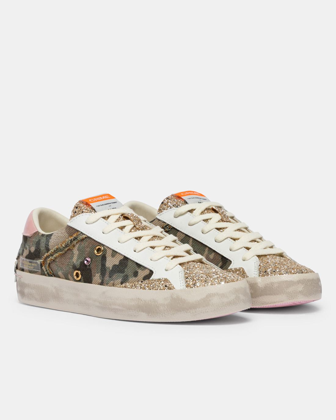 CRIME LONDON: DISTRESSED FLASH CAMO
