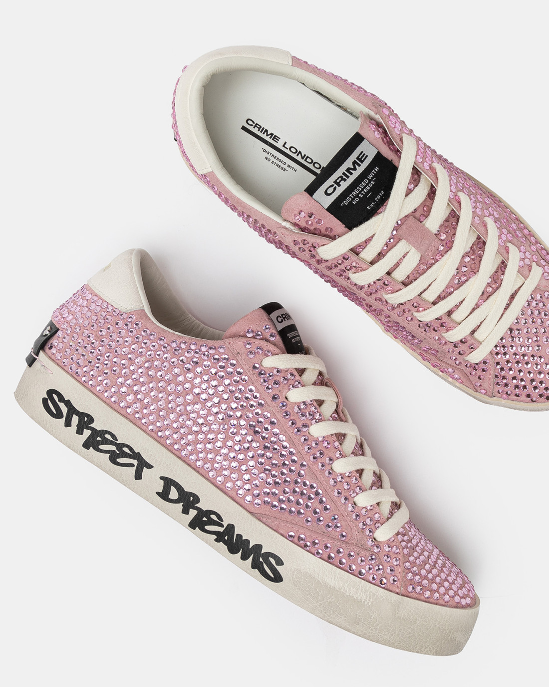 CRIME LONDON: DISTRESSED HAUTE PINK