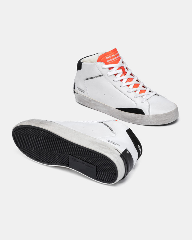 DISTRESSED HIGH ORANGE FLAME