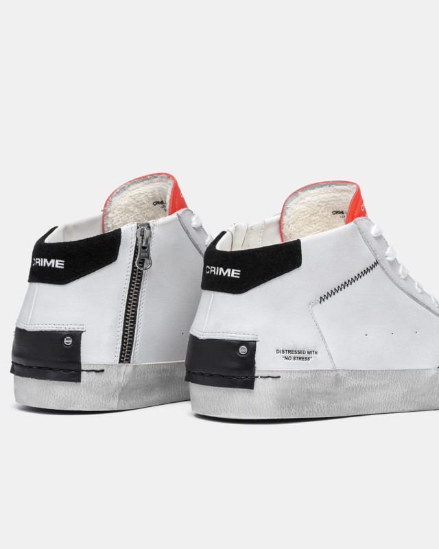 DISTRESSED HIGH ORANGE FLAME