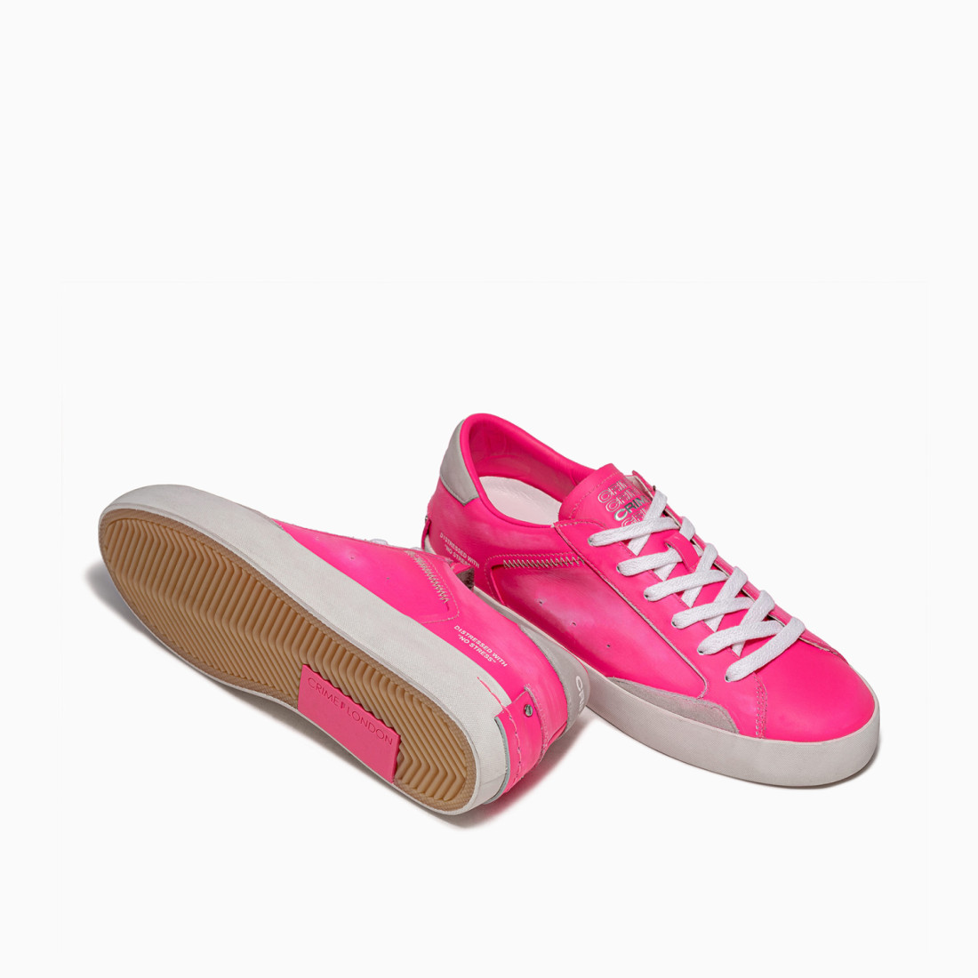 CRIME LONDON: DISTRESSED HOT PINK