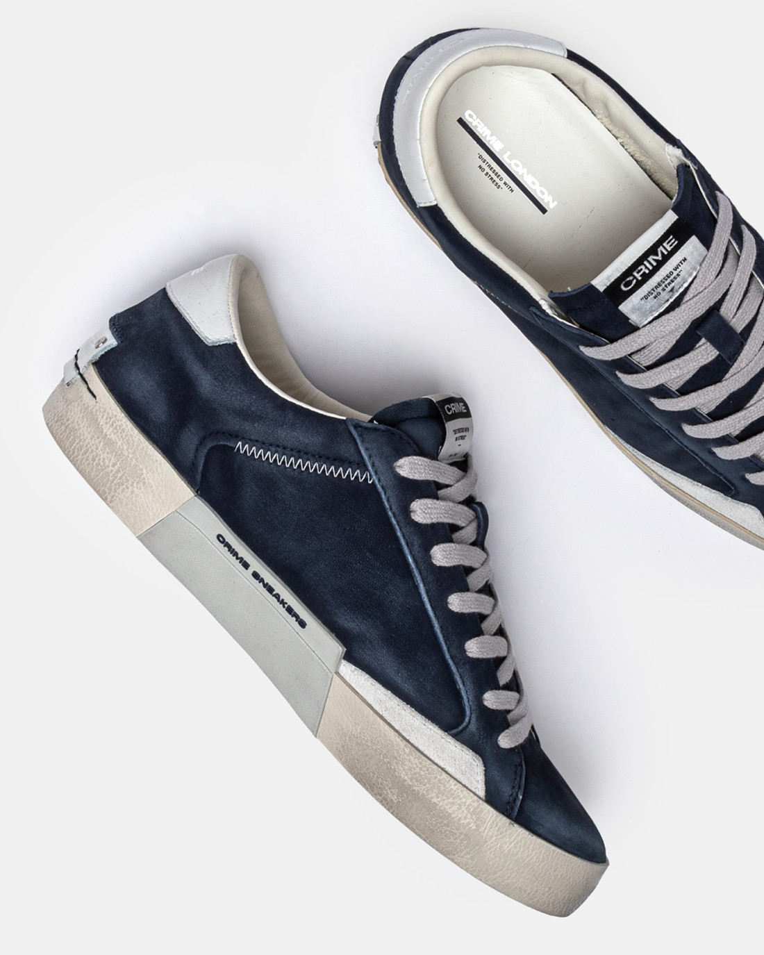 CRIME LONDON: DISTRESSED INDIGO FADE