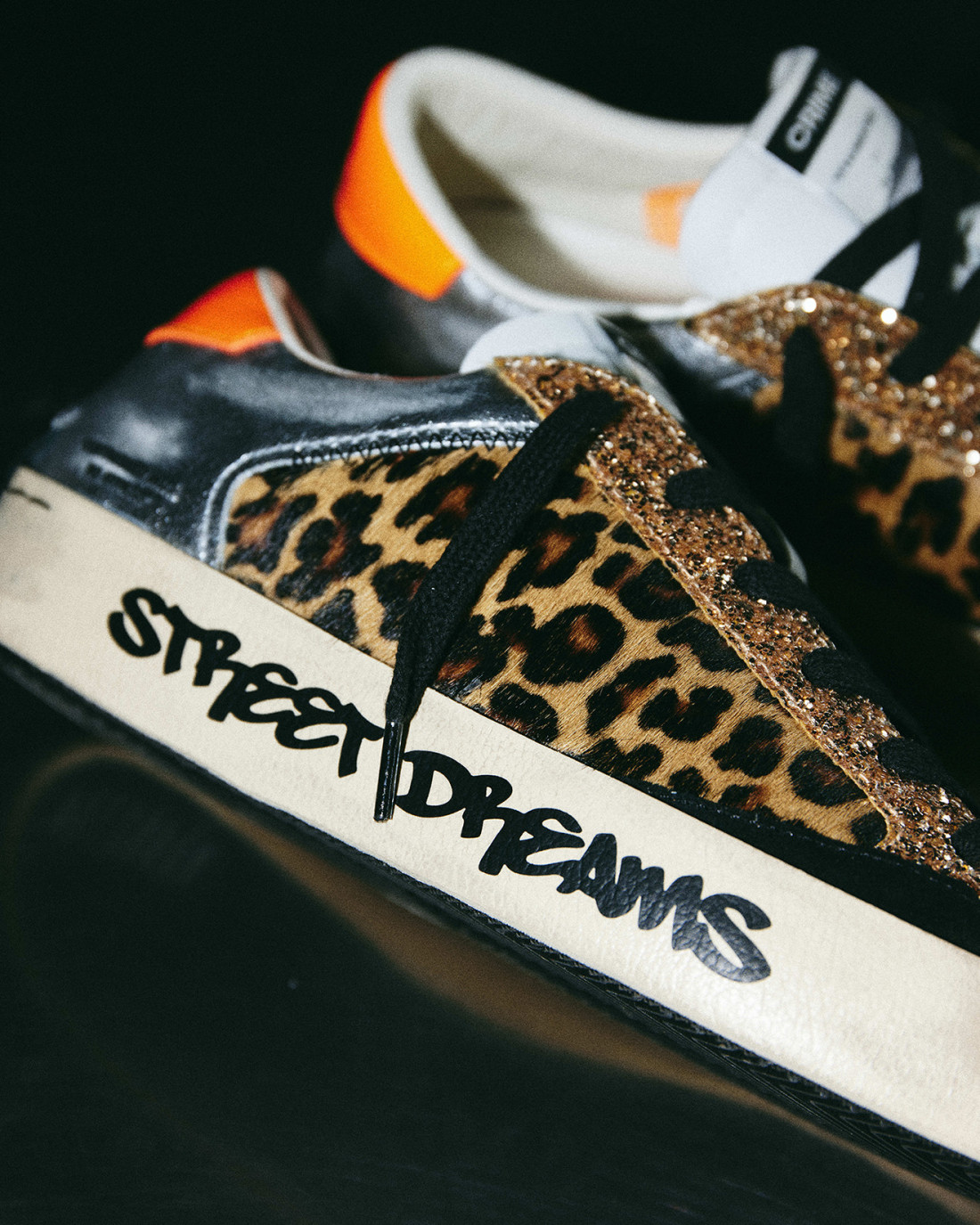 CRIME LONDON: DISTRESSED LEOPARD GLITZ