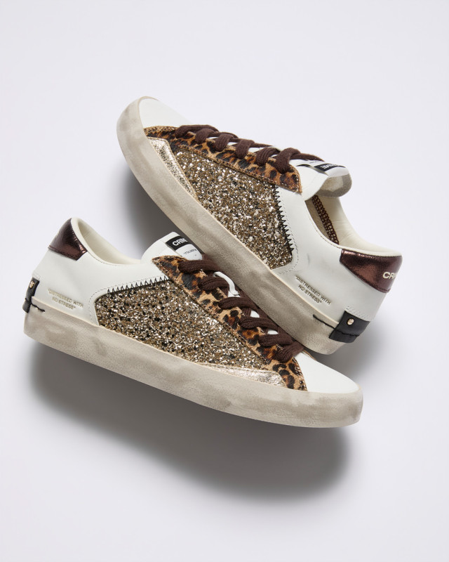 DISTRESSED LEOPARD STARDUST
