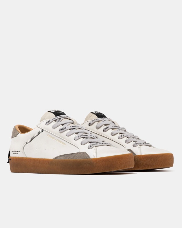 DISTRESSED LUNAR WHITE