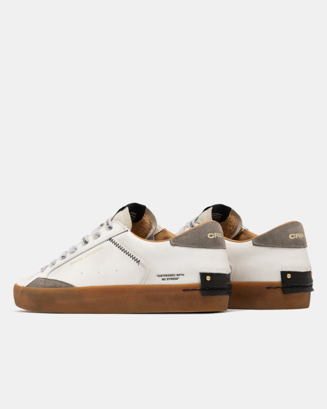 DISTRESSED LUNAR WHITE