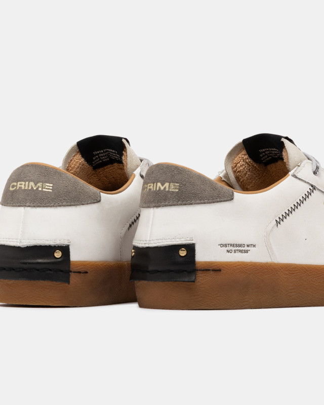 DISTRESSED LUNAR WHITE