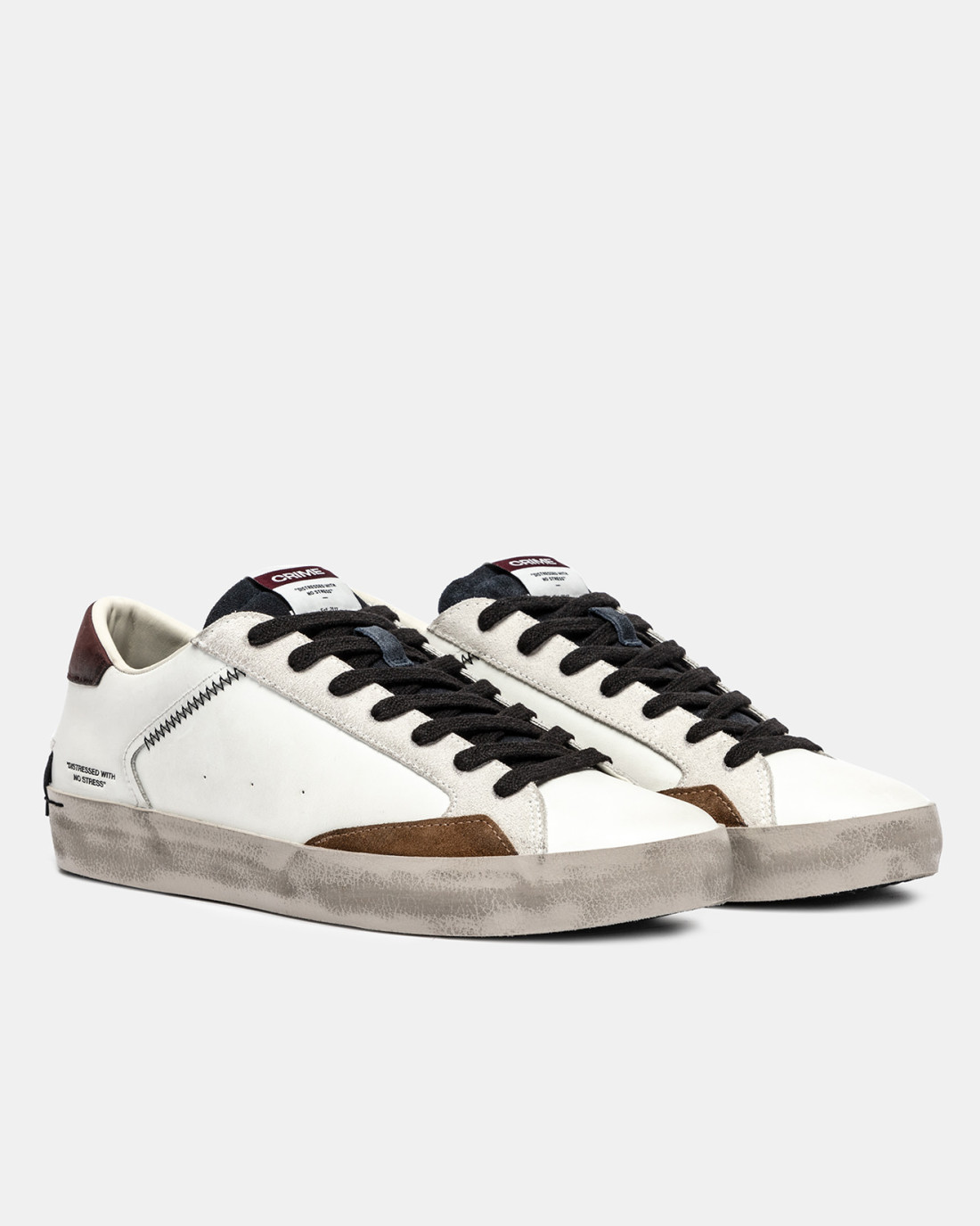 CRIME LONDON: DISTRESSED MAROON ICE