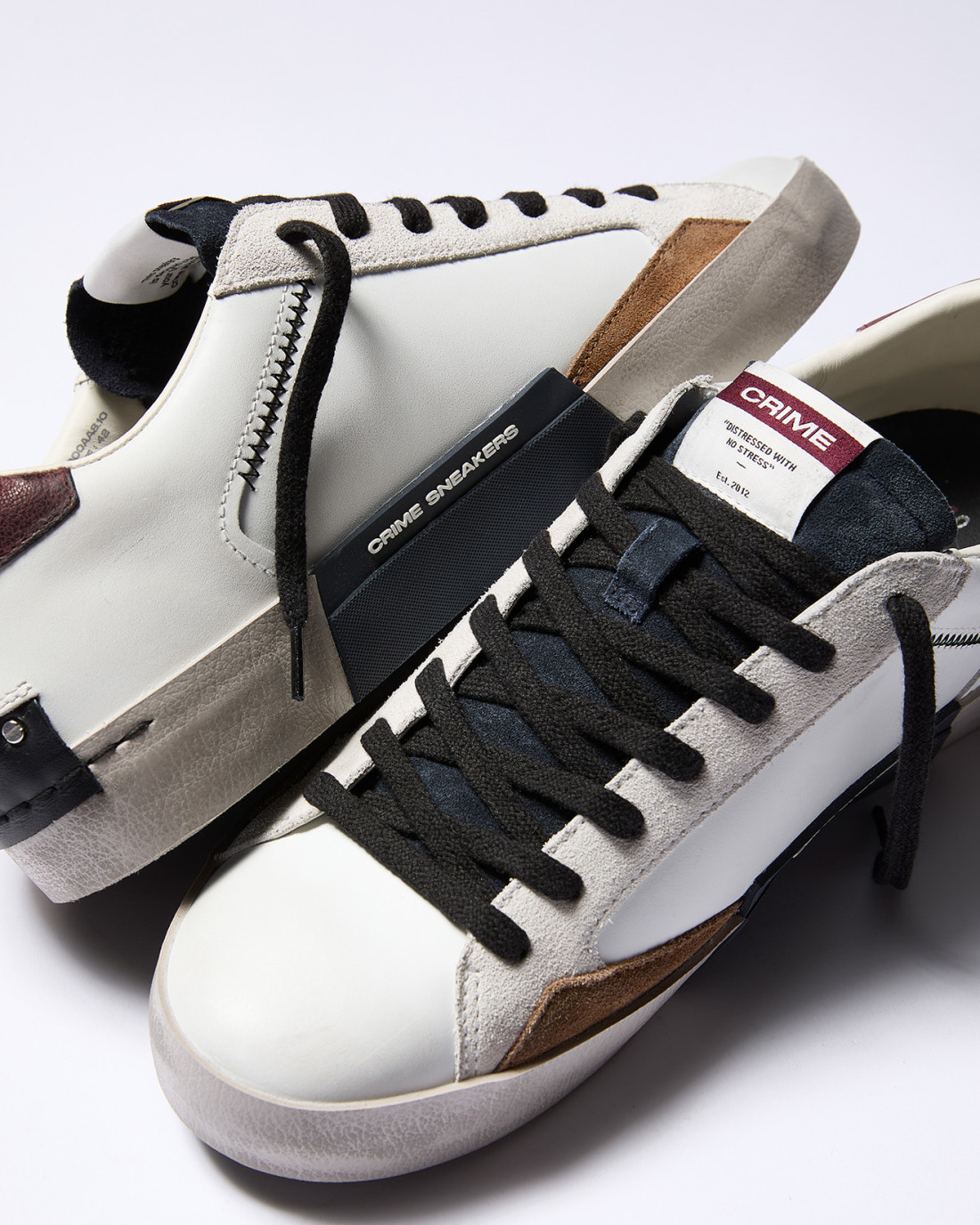 CRIME LONDON: DISTRESSED MAROON ICE