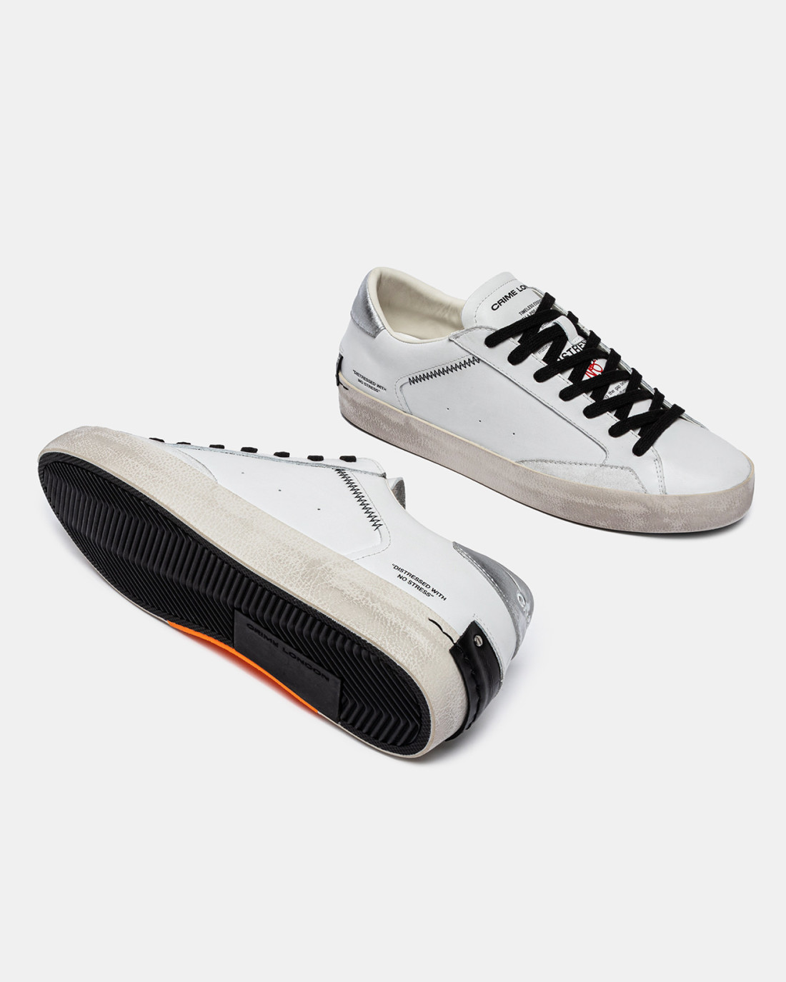 CRIME LONDON: DISTRESSED METALLIC ORANGE