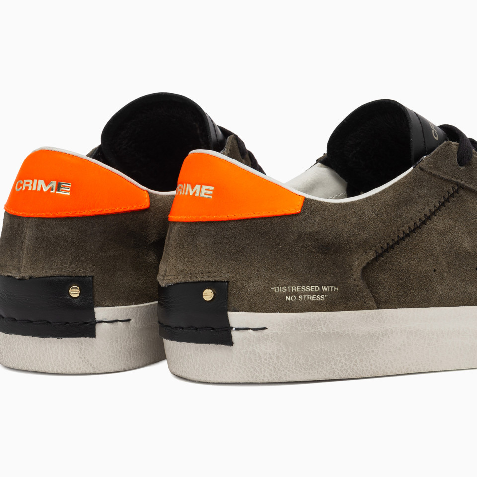 CRIME LONDON: DISTRESSED MILITARY GREEN