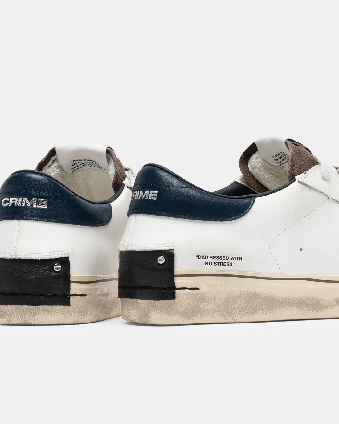 CRIME LONDON: DISTRESSED 2.0 NAVY OAK
