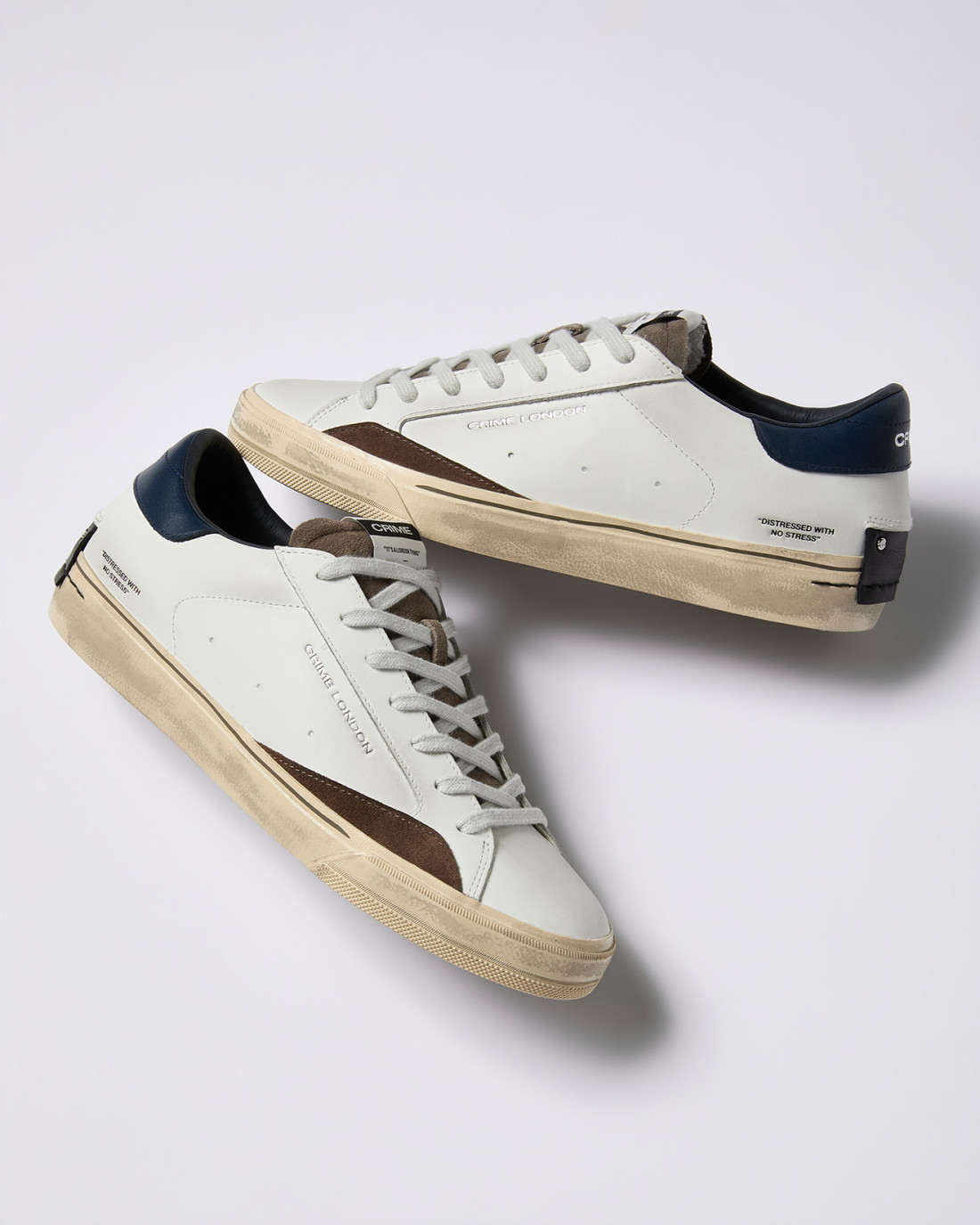 CRIME LONDON: DISTRESSED 2.0 NAVY OAK