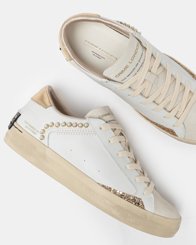 DISTRESSED OYSTER WHITE