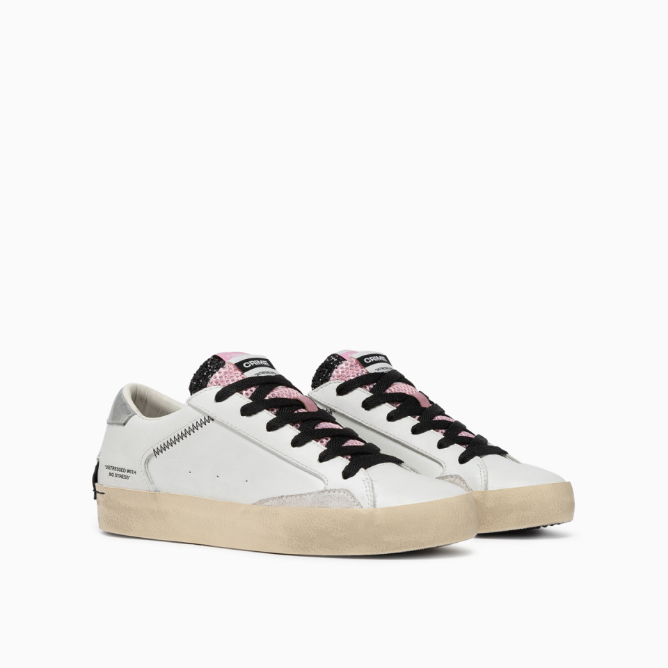 CRIME LONDON: DISTRESSED PINK FROST