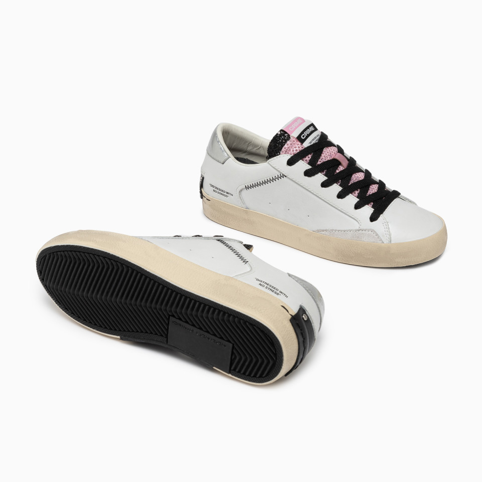 CRIME LONDON: DISTRESSED PINK FROST